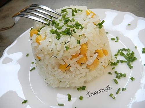 Kukoricás rizs